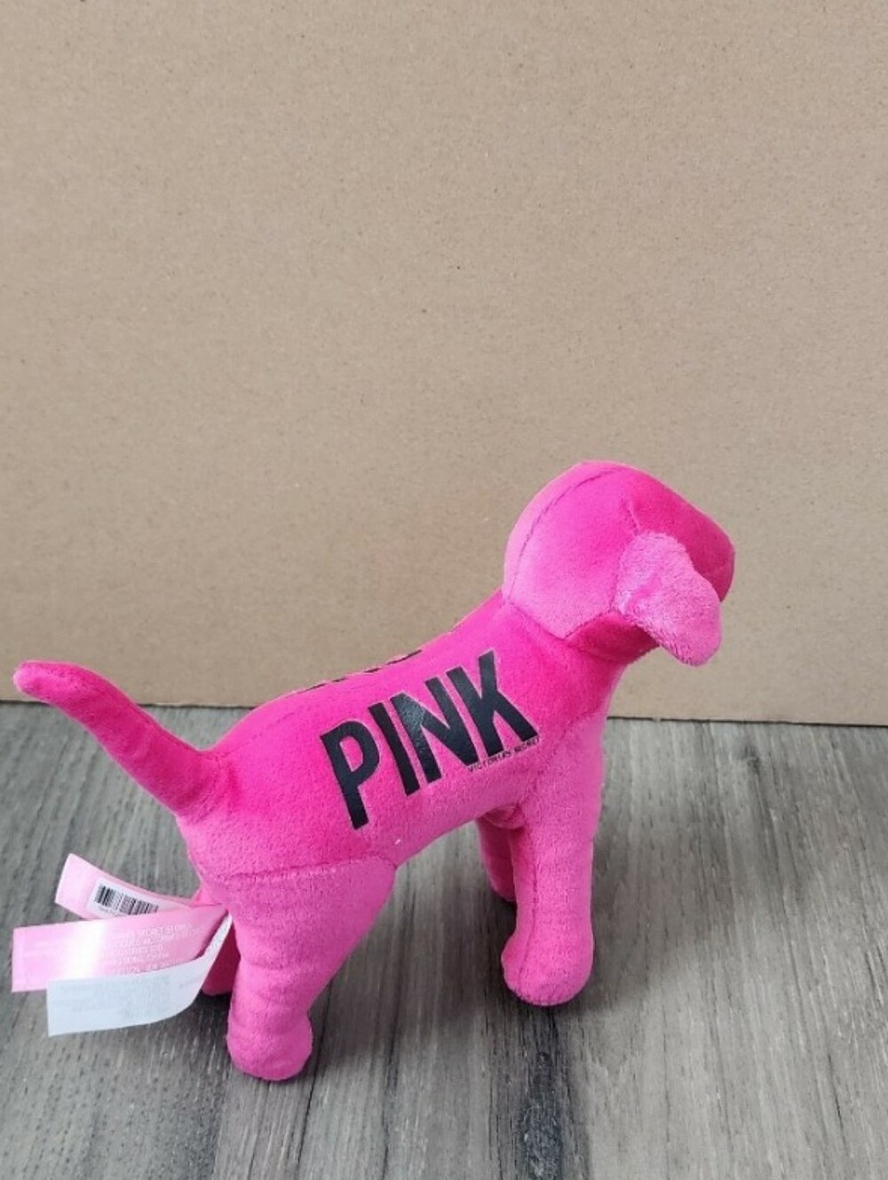 Vs Pink Plush Dog